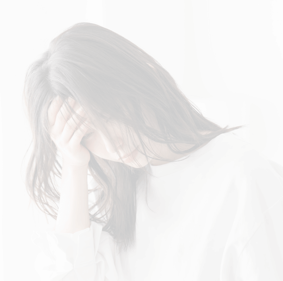 ストレスが溜まっている女性