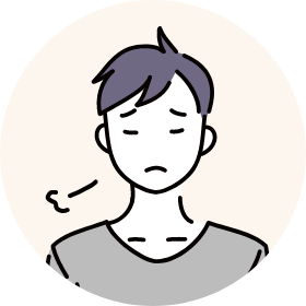 疲れた男性イラスト