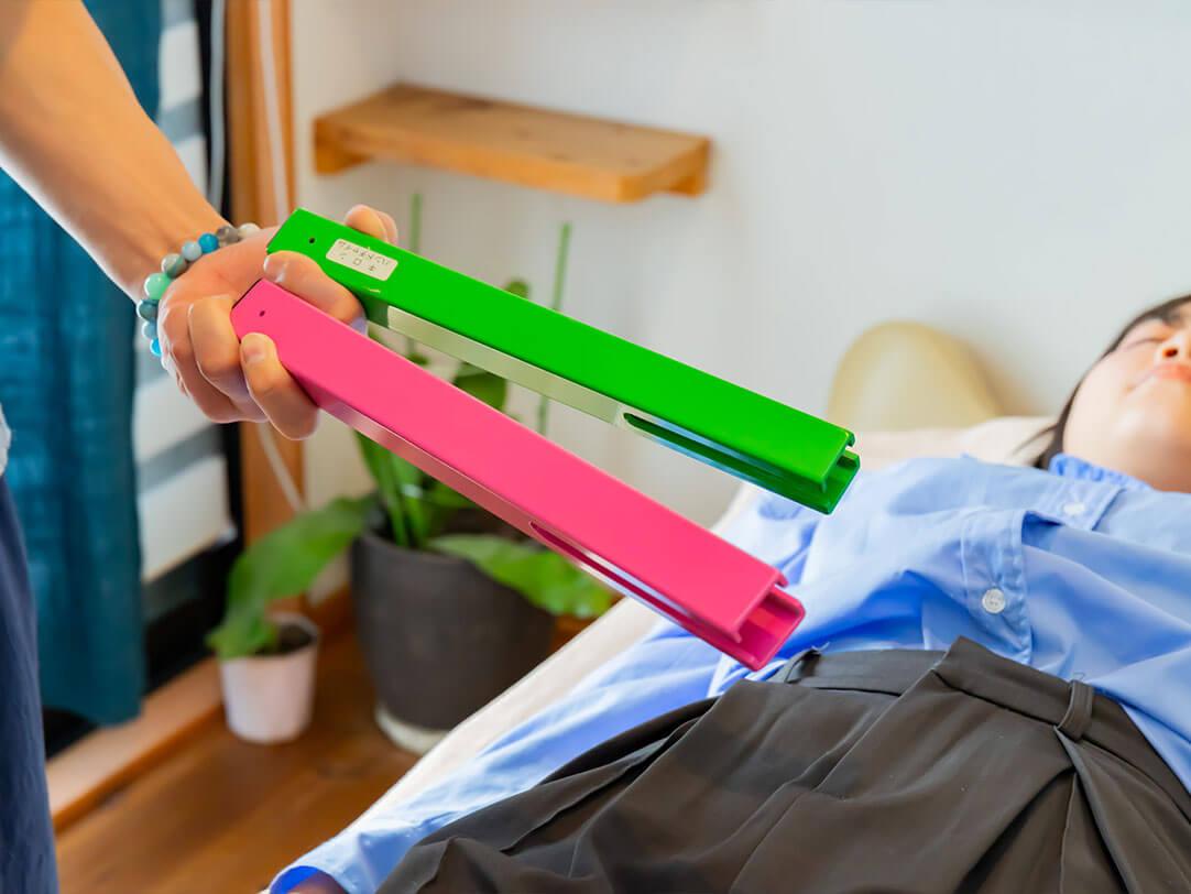 音叉療法施術風景